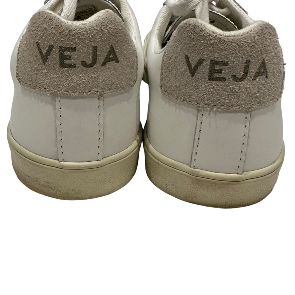 Veja Esplar Extra White Leather Sneakers Size US 6 - Picture 11 of 15